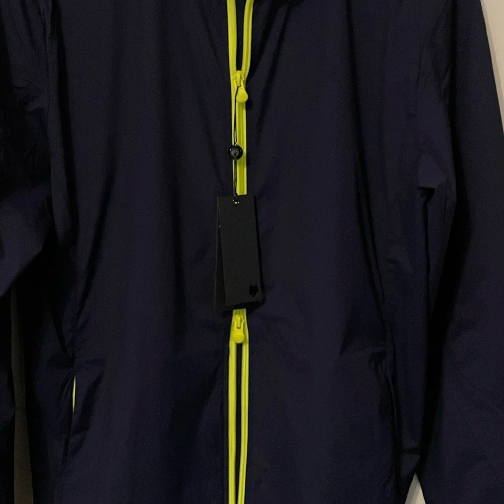 NWT Greyson Trailwolf Jacket Large Maltese Blue Golf MFA22068 Full Zip